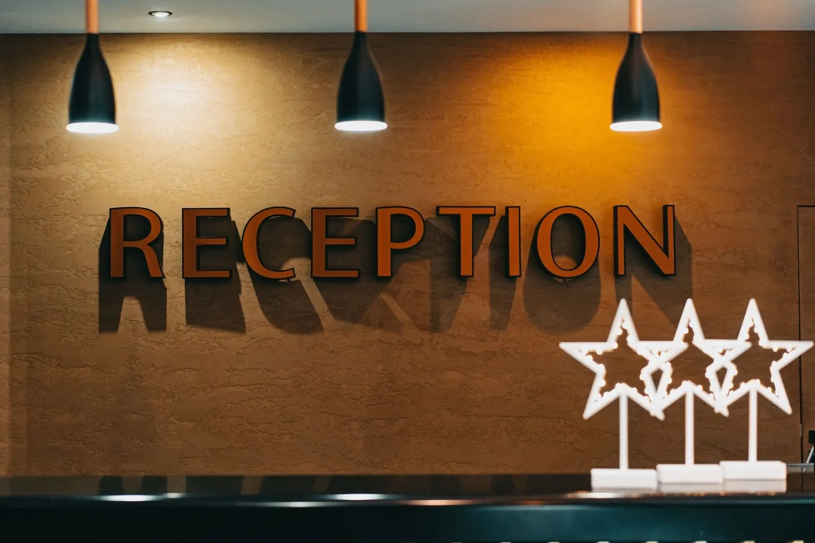 Hotel reception